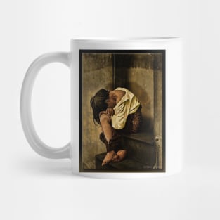 Homeless in Oil Mug